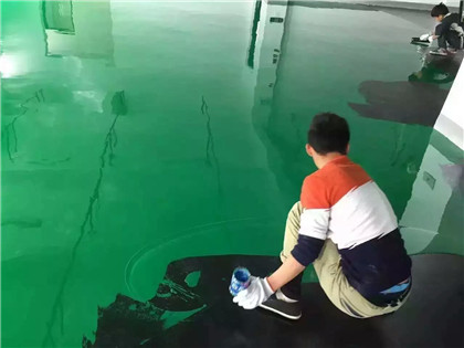金湾下面给你一份环氧地坪漆施工的完整流程